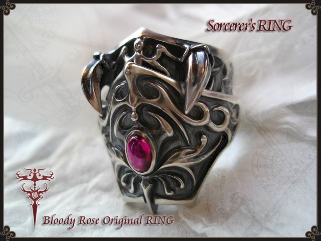 Bloody Rose　オリジナルリング✙ナイトリング　Knight Ring 　いぶし仕上げ