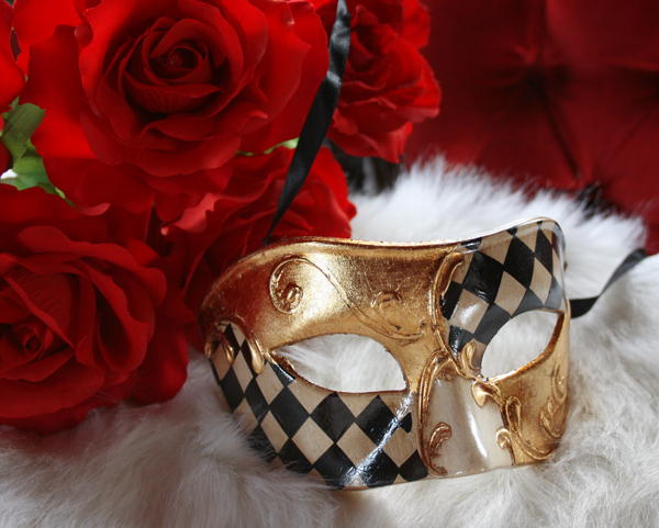 べネチアンマスク 仮面 ゴシック 道化師