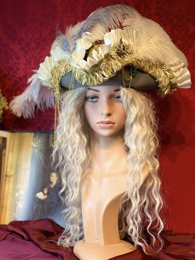 一点物】 handmade pirate hat gothic